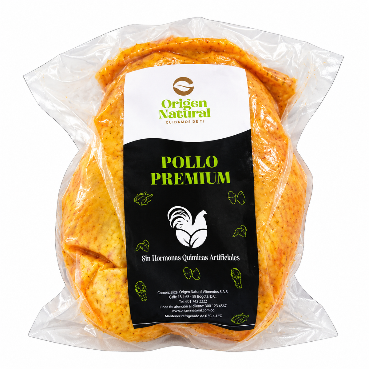 Pechuga de Pollo 1000 g – Origen Natural