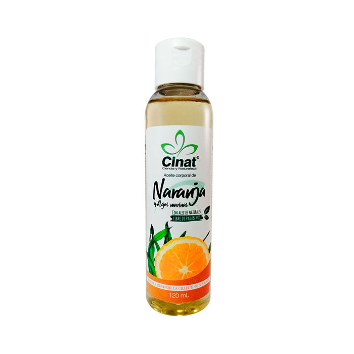 Aceite de Naranja y Algas Marinas 120 ml – Cinat | Plazet