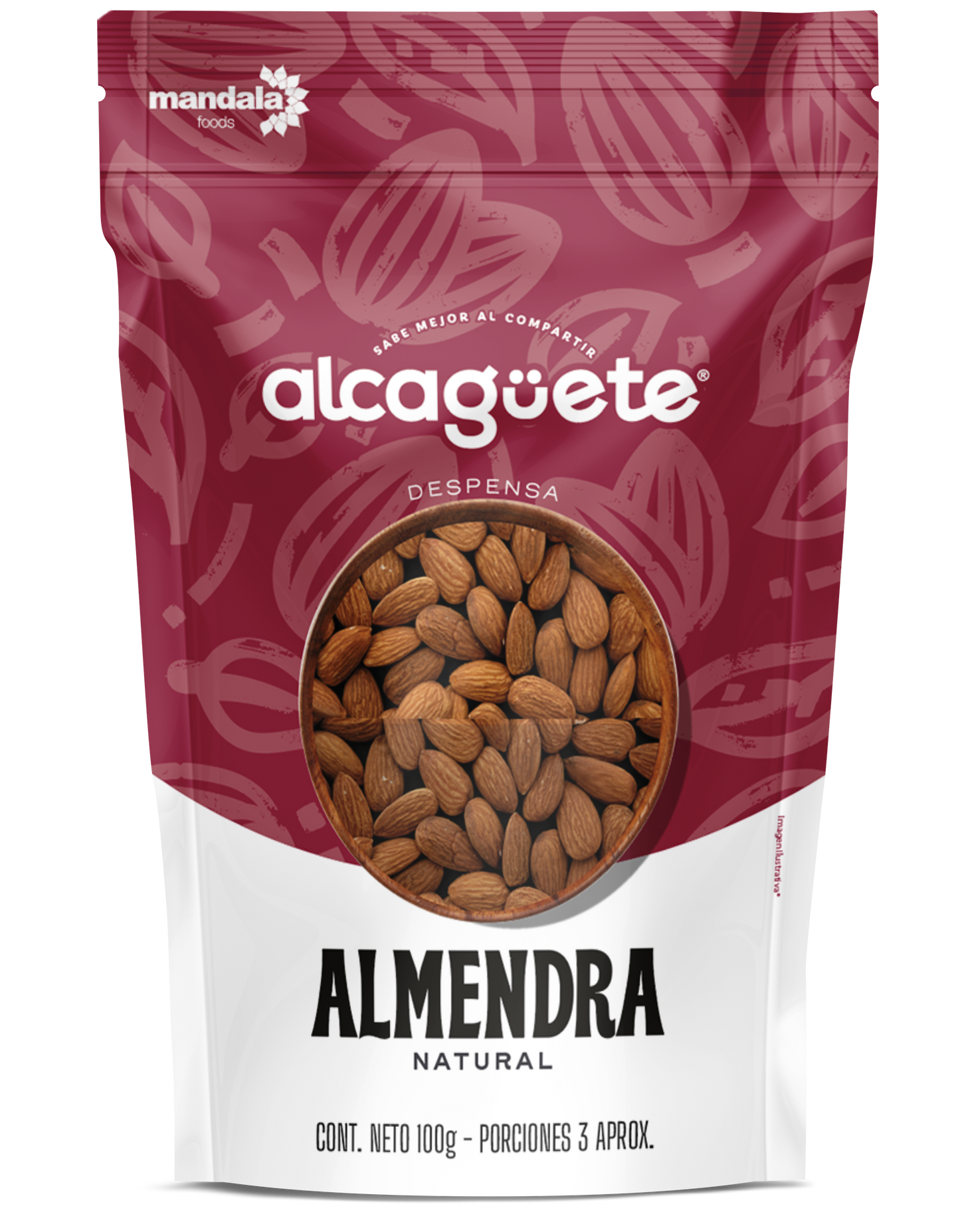ALMENDRA NATURAL 100 GR - ALCAGUETE