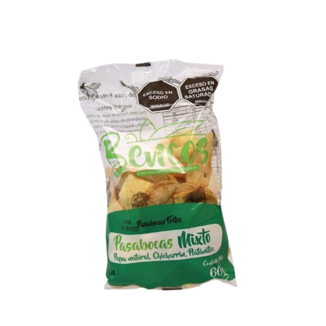 Pasabocas Mixtos 60 g – Bencos