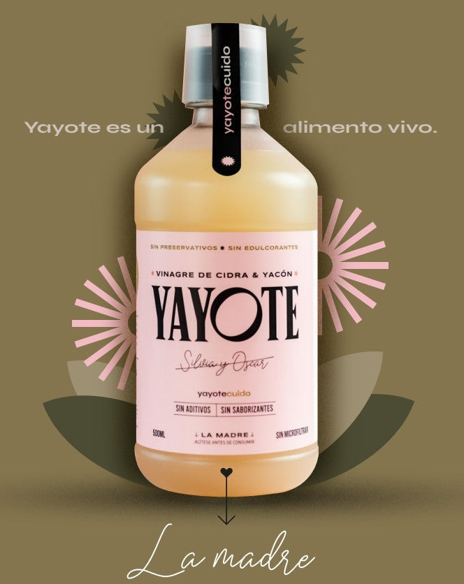 Vinagre de Cidra y Yacón 500 ml – Yayote