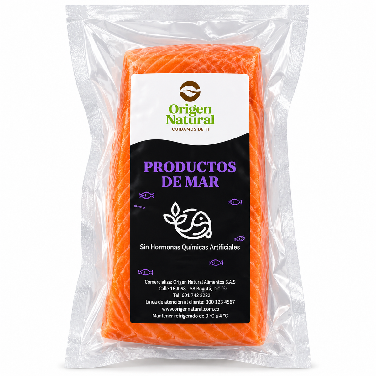 Salmón 250 g – Origen Natural