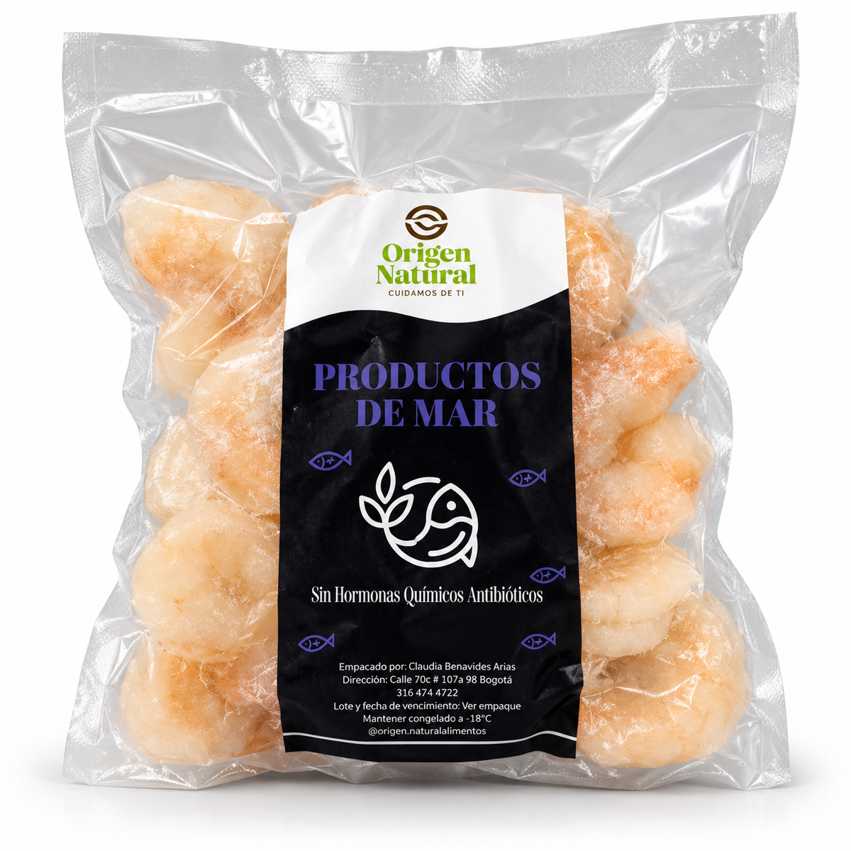 Camarón 400 g – Origen Natural
