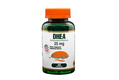 DHEA 25 mg 60 cápsulas Natural Light - Plazet
