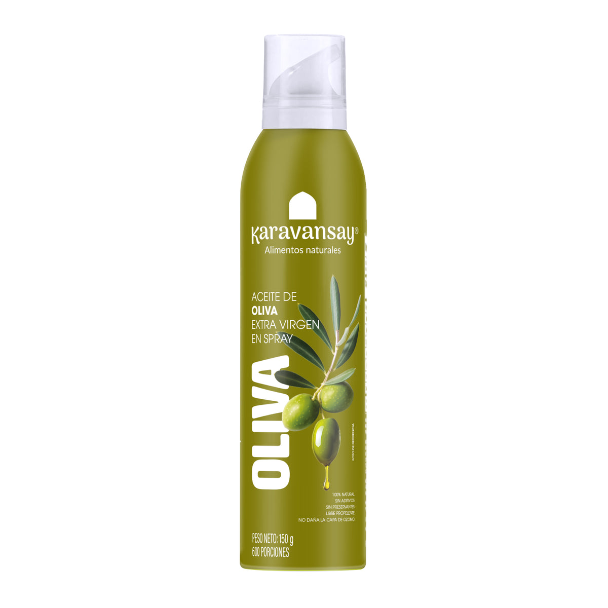 Aceite de Oliva Extra Virgen en Spray 150 g – Karavansay | Plazet