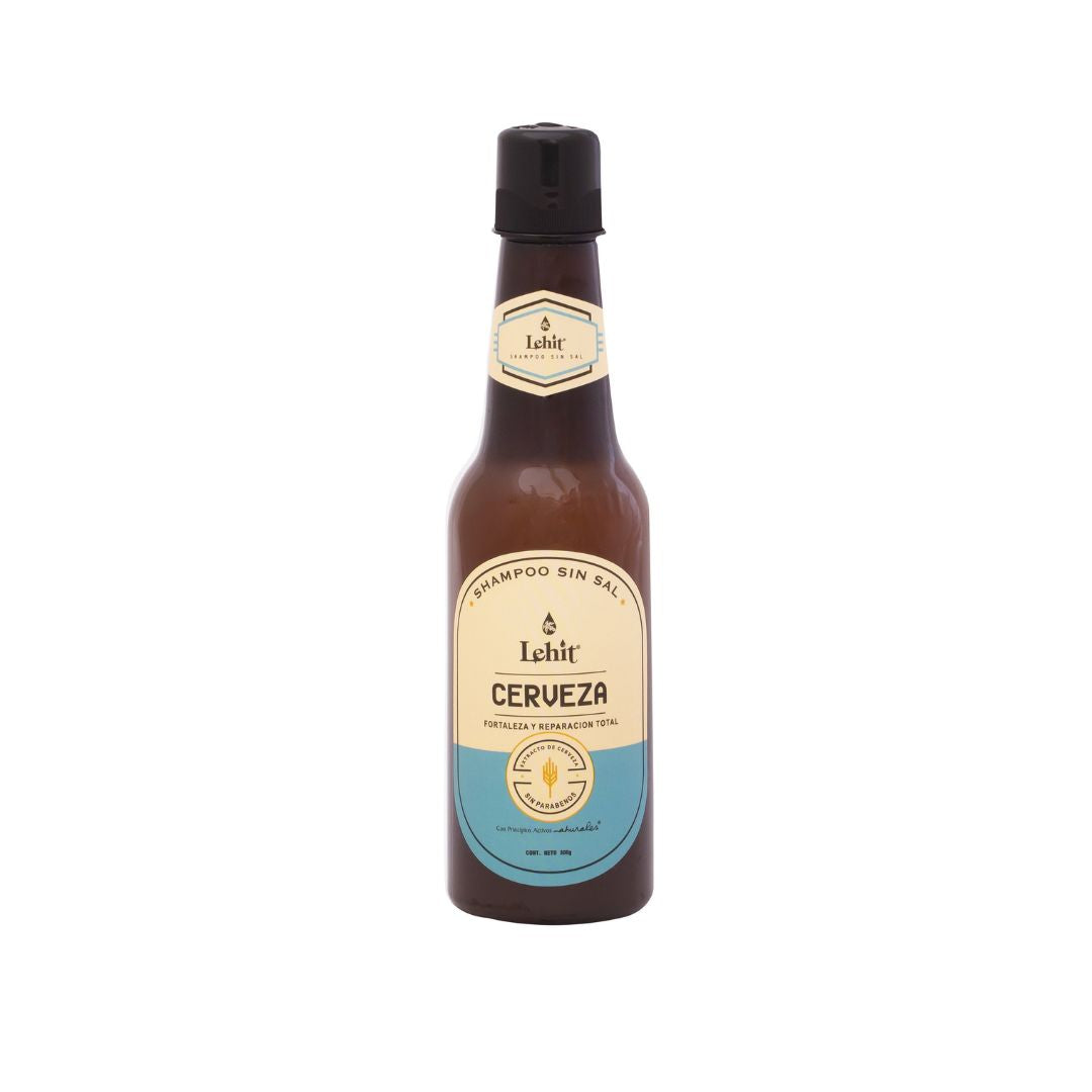 Shampoo Sin Sal Cerveza 300 g – Lehit | Plazet