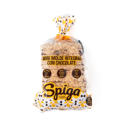 Mini Molde Integral con Chocolate Sin Azúcar 350 g – Spiga Foods | Plazet