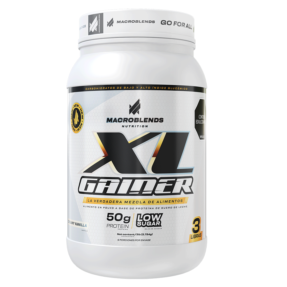 XL Gainer Vainilla Food Blend 3 lb – Macroblends | Plazet