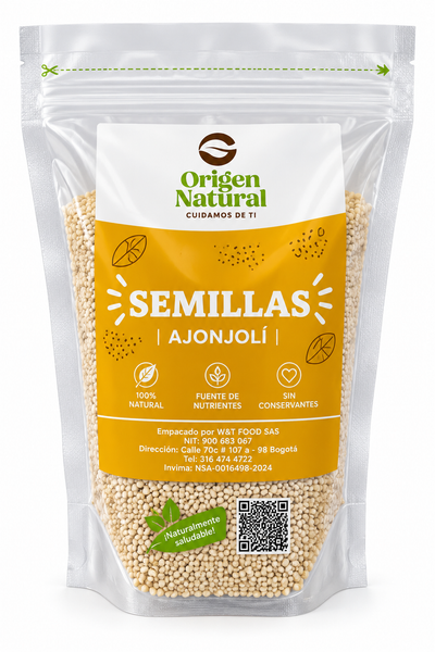 Semilla de Ajonjolí 250 g – Origen Natural
