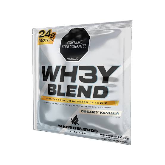 Sachet Whey Blend Vainilla – Macroblends | Plazet