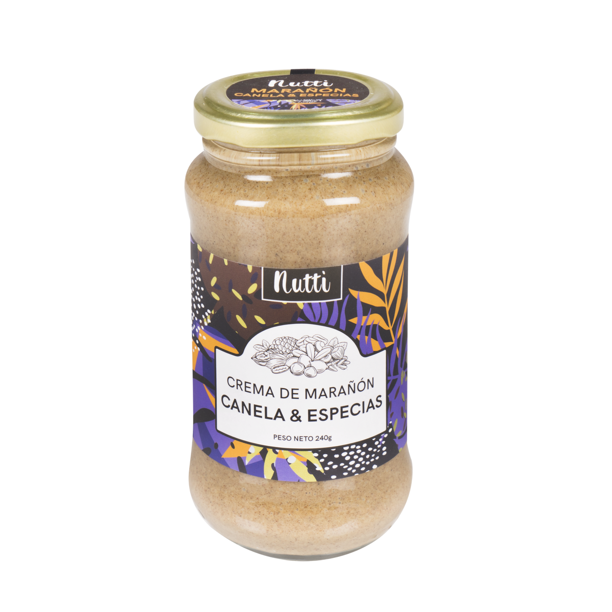 Crema de Marañón Canela & Especias 240 g – Nutti