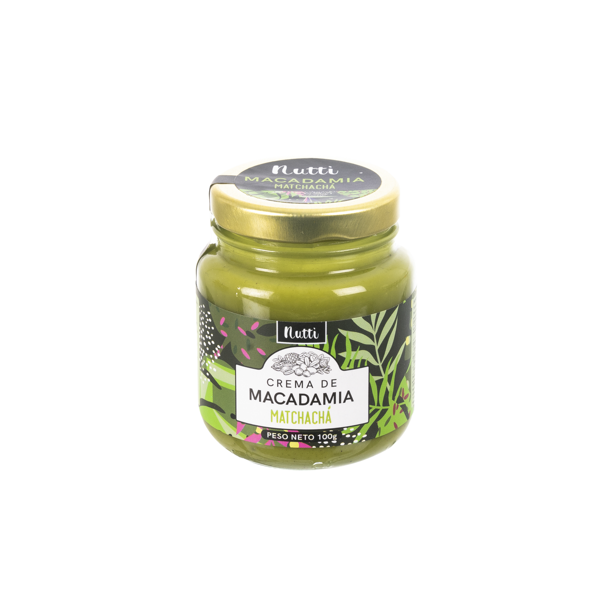 Crema de Macadamia Matchacha 100 g – Nutti