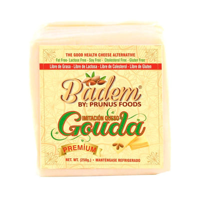 Queso de Almendra Gouda Tajado 250 g – Badem | Plazet