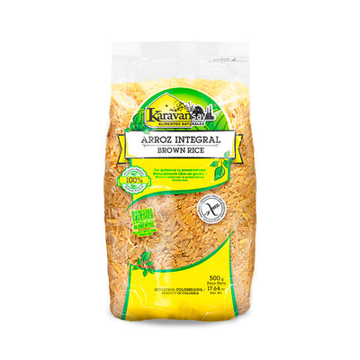 Arroz Integral 500 g – Karavansay | Plazet