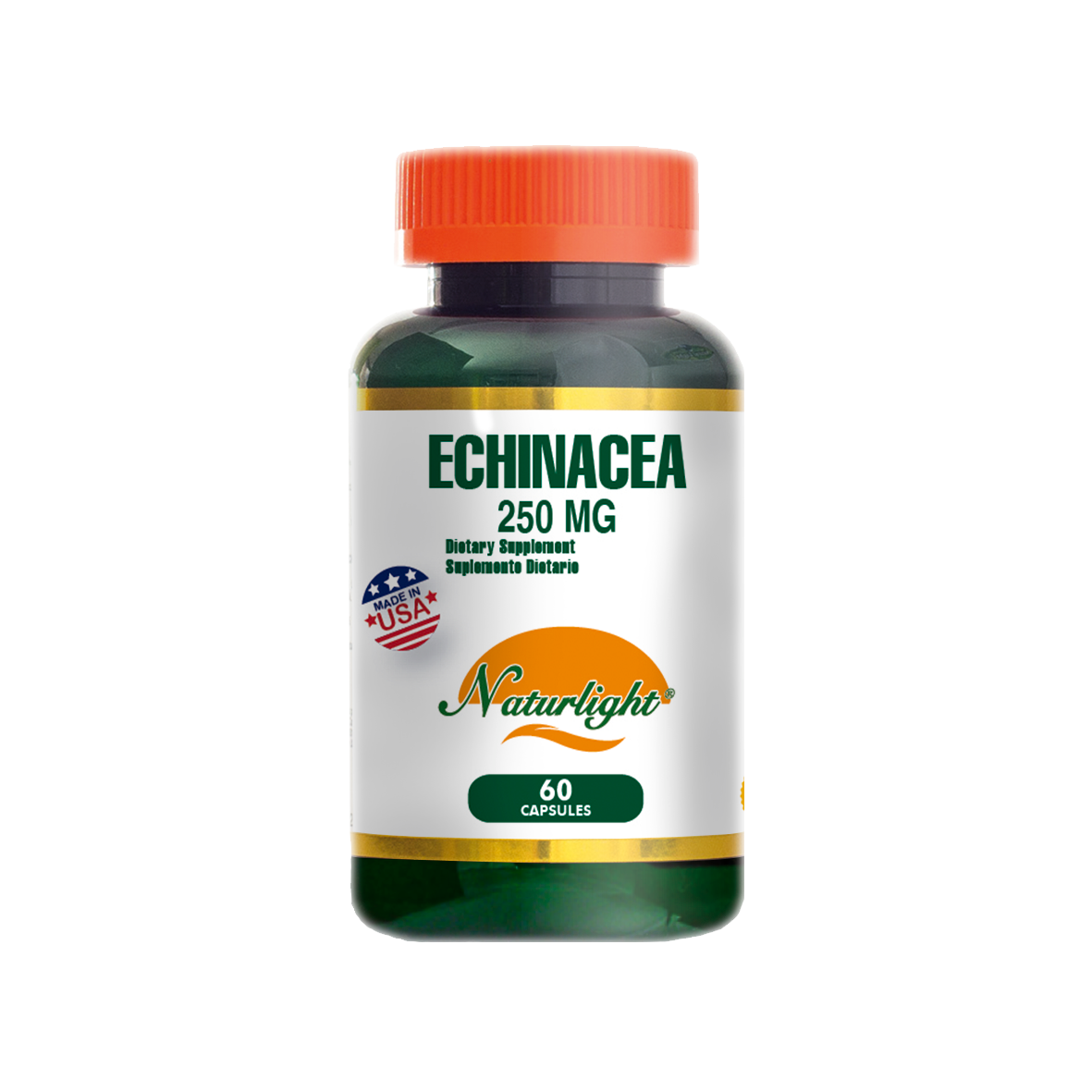 Echinacea 250 mg 60 Cápsulas | Plazet