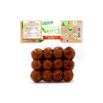 ALBONDIGAS DE QUINOA 440 GR 12 UND