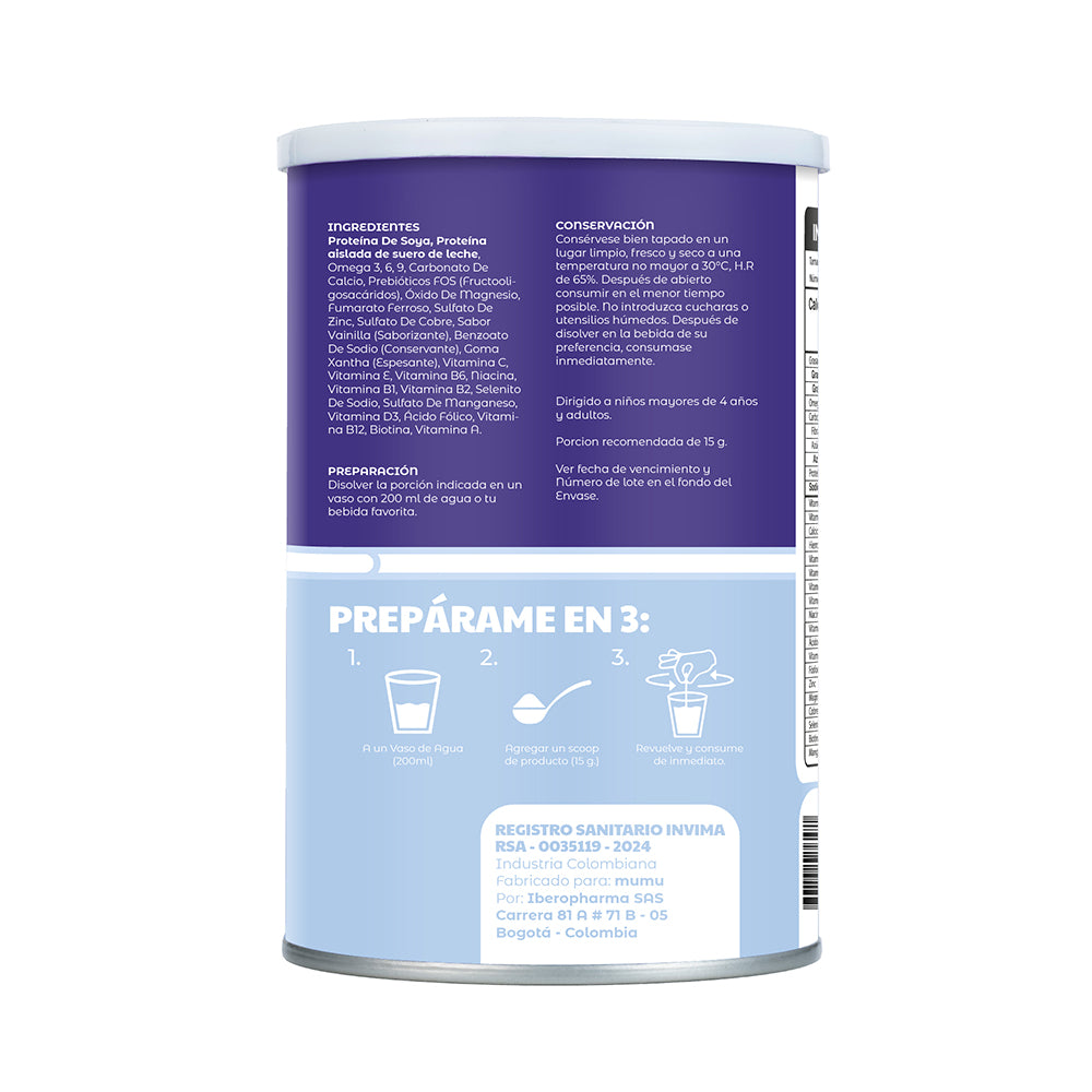 Glow Pop Multivitamínico Mamás Gestantes 500 g – Mumu | Plazet