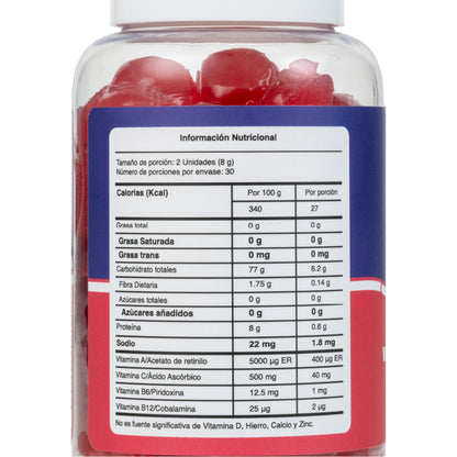 GOMITAS VINAGRE DE MANZANA X 240 GR - MUMU