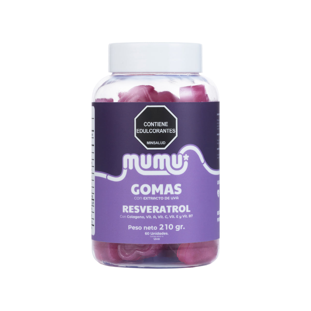 Gomitas Resveratrol 210 g – Mumu | Plazet