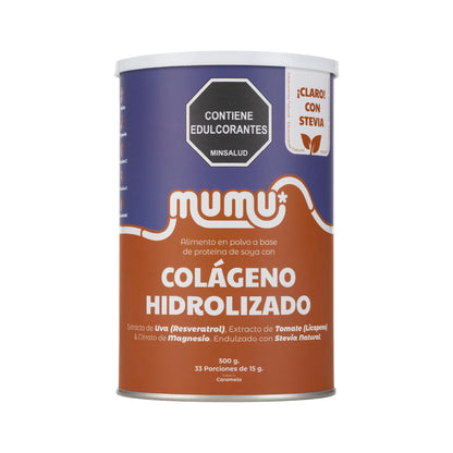 Colágeno Hidrolizado Caramelo 500 g – Mumu | Plazet