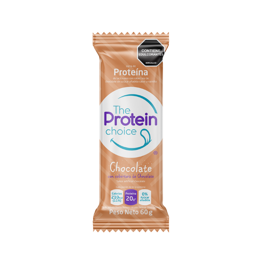 Barra de Proteína Chocolate 20 g – The Protein Choice