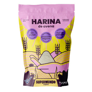 HARINA INTEGRAL DE AVENA SIN GLUTEN - SUPERFUDS 250 GR