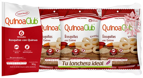 Rosquitas de Quinua Picantes x 6 und – QuinuaClub