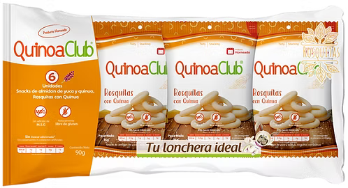 Rosquitas de Quinua Naturales x 6 und – QuinuaClub