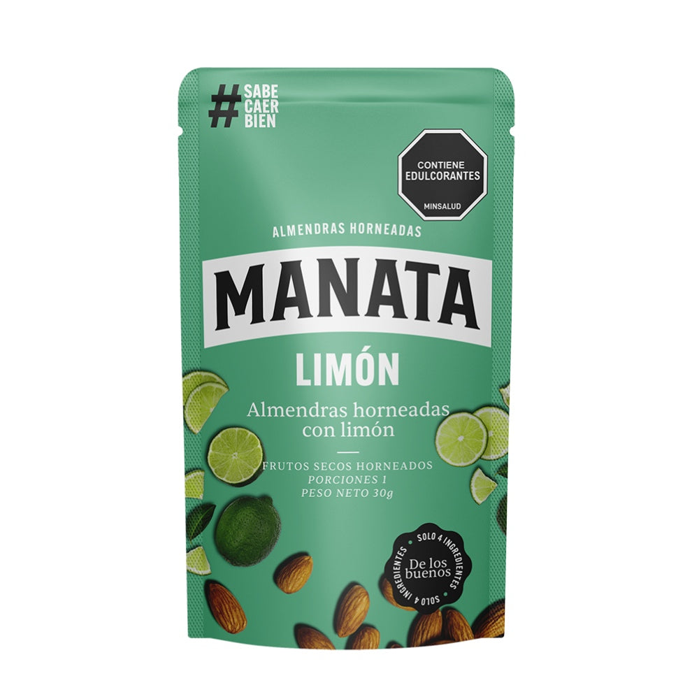Almendras Horneadas Limón – Manata