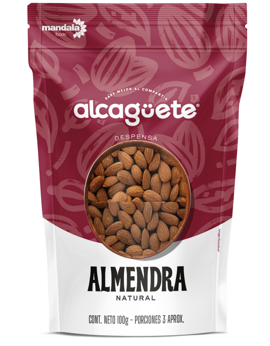 ALMENDRA NATURAL 100 GR - ALCAGUETE