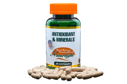 Antioxidant Plus Minerals 60 Cápsulas – Natural Light | Plazet
