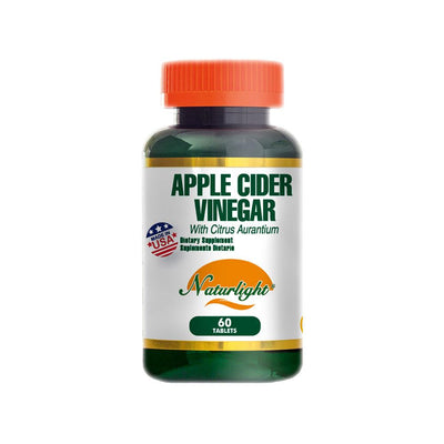 Apple Cider Vinegar 60 Tabletas – Natural Light | Plazet