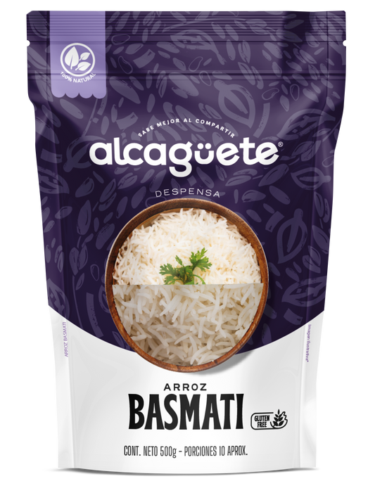 Arroz Basmati 500 g – Alcagüete | Plazet