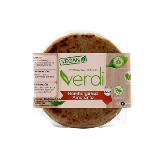 Hamburguesa de Amaranto 420 g (4 und) | Plazet