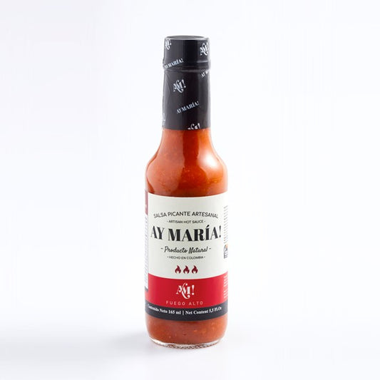 Salsa Picante Fuego Alto 165 ml – Ay María | Plazet