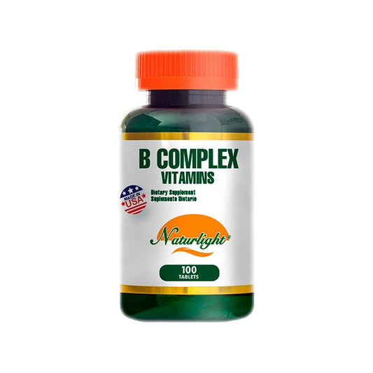 B Complex 100 Tabletas – Natural Light | Plazet