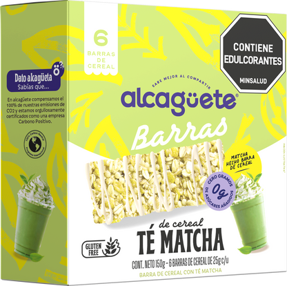 Barras Té Matcha x 6 und 150 g – Alcagüete