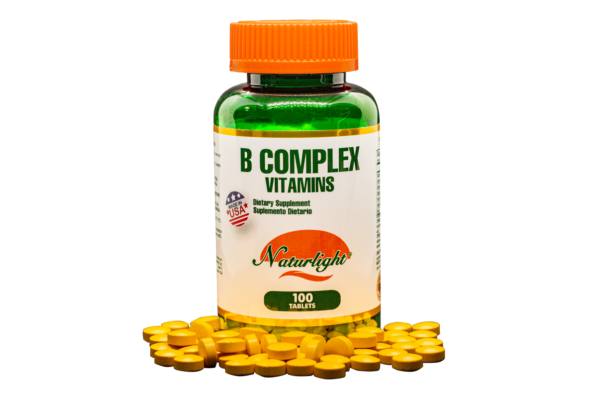 B Complex 100 Tabletas – Natural Light | Plazet