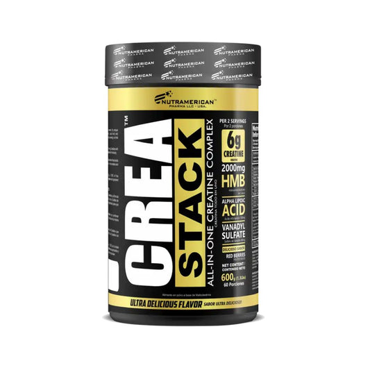 Crea Stack Frutos Rojos 600 g – Nutramerican | Plazet