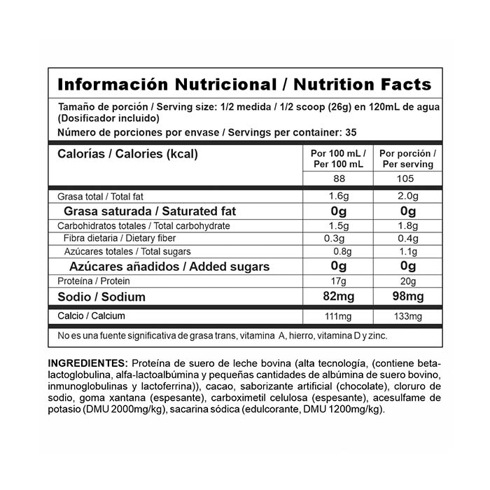 Bipro Vainilla 2 lb – Nutramerican | Plazet