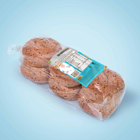Pan hamburguesa integral multigranos Fit Cook