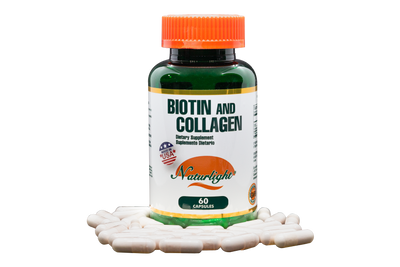 Biotina con colágeno 60 cápsulas - Plazet