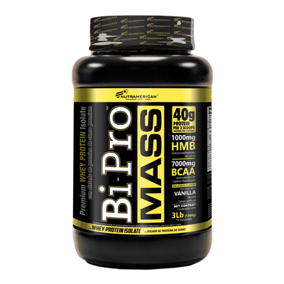 Bipro Mass Vainilla 3 lb – Nutramerican | Plazet