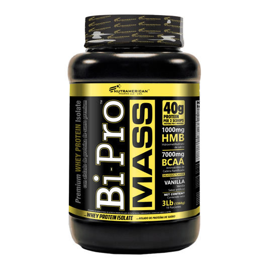 Bipro Mass Vainilla 3 lb – Nutramerican | Plazet