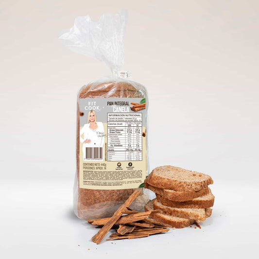 Pan tajado con canela Fit Cook