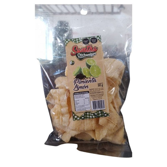 Chicharrines Pimienta Limón 30 g – Samtha | Plazet