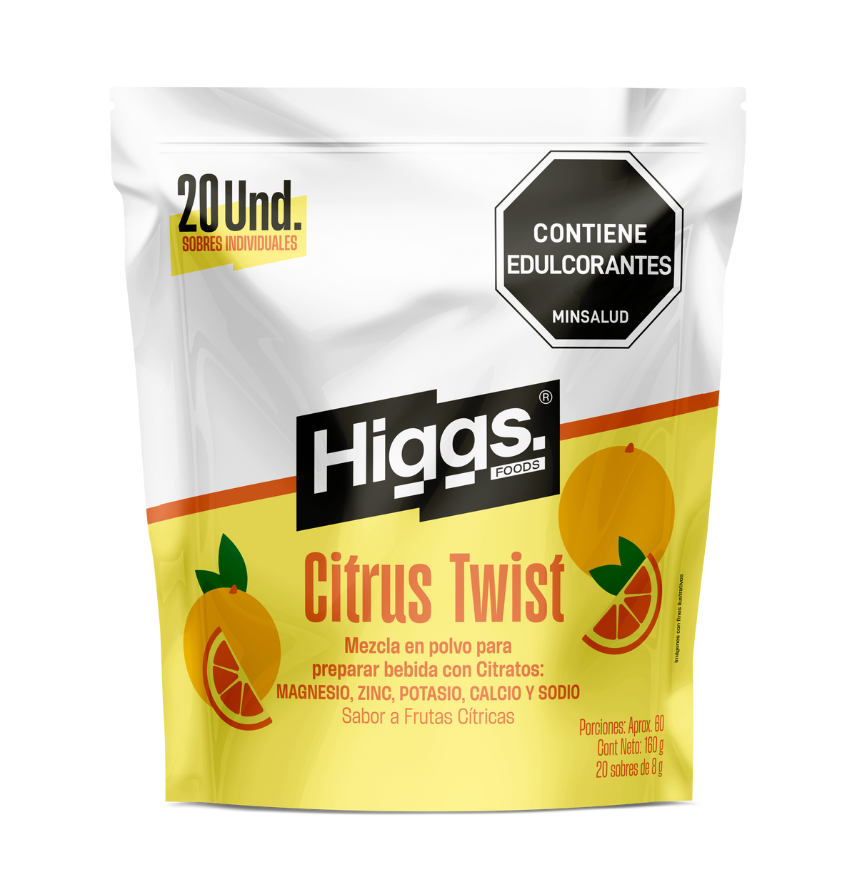 HIGGS CITRUS TWIST PACK X 20 UNIDADES