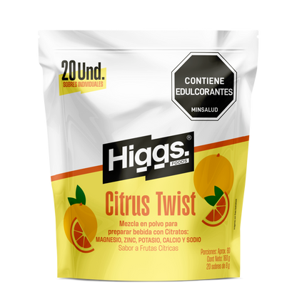 HIGGS CITRUS TWIST PACK X 20 UNIDADES