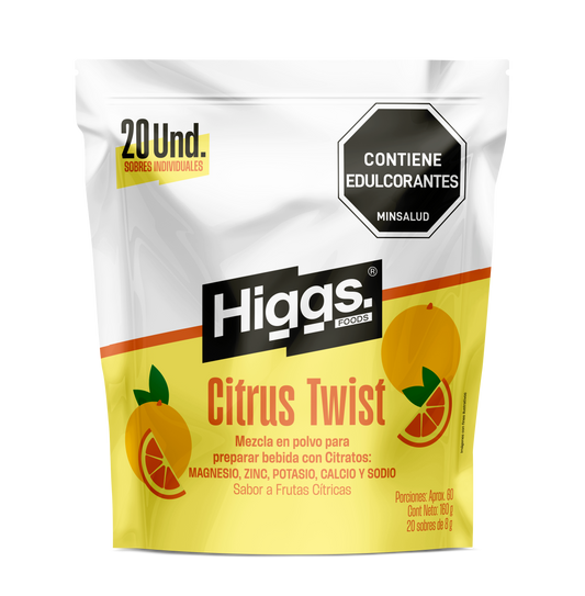 HIGGS CITRUS TWIST PACK X 20 UNIDADES