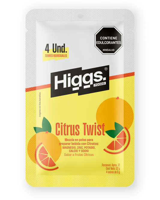 HIGGS CITRUS TWIST PACK X 4 UNIDADES